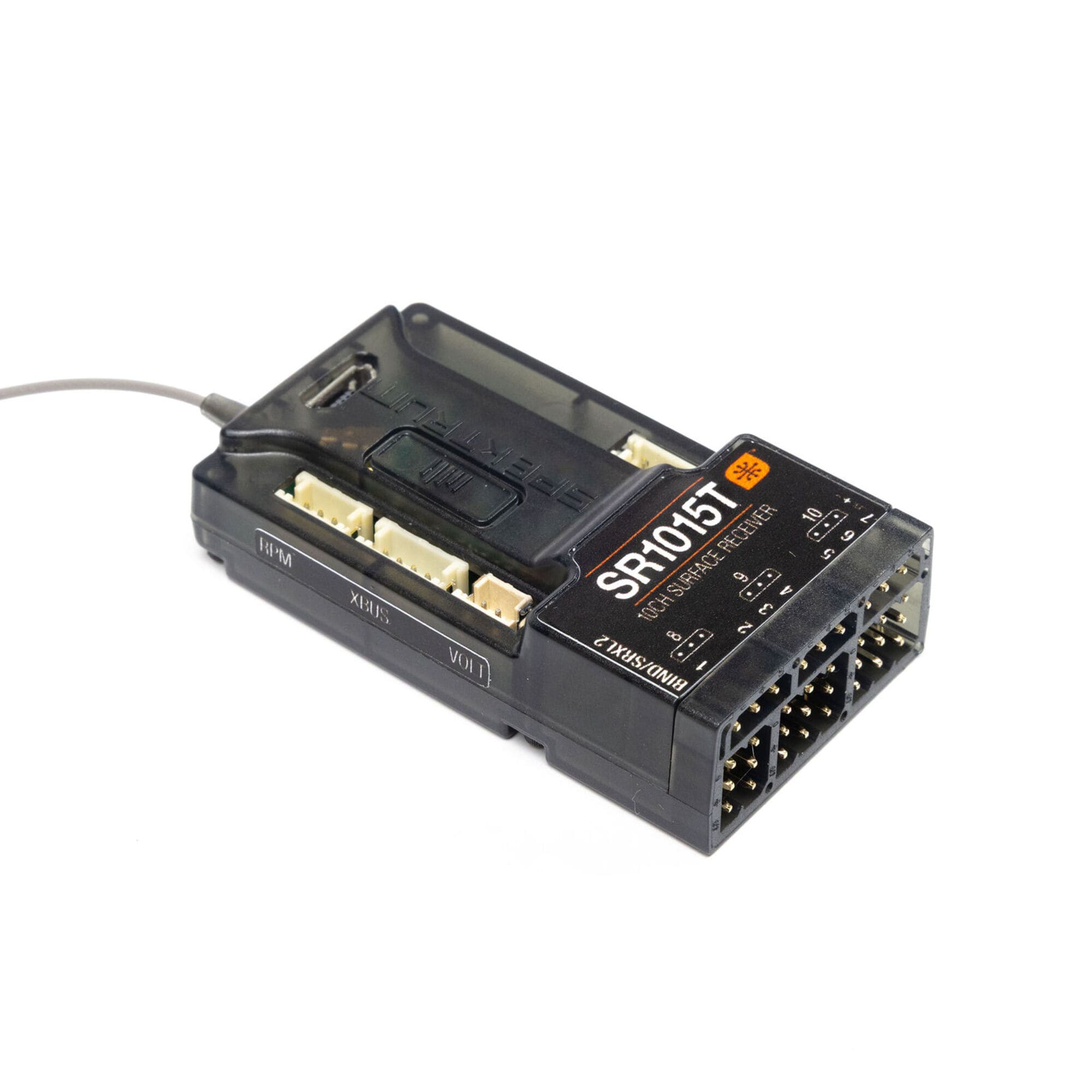 Spektrum SR1015T 10-Kanal DSMR_ Empfaenger mit Smart Telemetrie