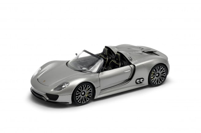 Welly Modellauto 1:24 Porsche 2015 918 Spyder Cabrio