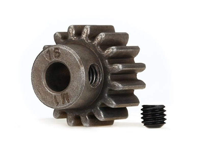 Traxxas Gear_ 16-T pinion _1.0 metric pitch_ _fits 5mm shaft__ set s - RC-Zubehoer