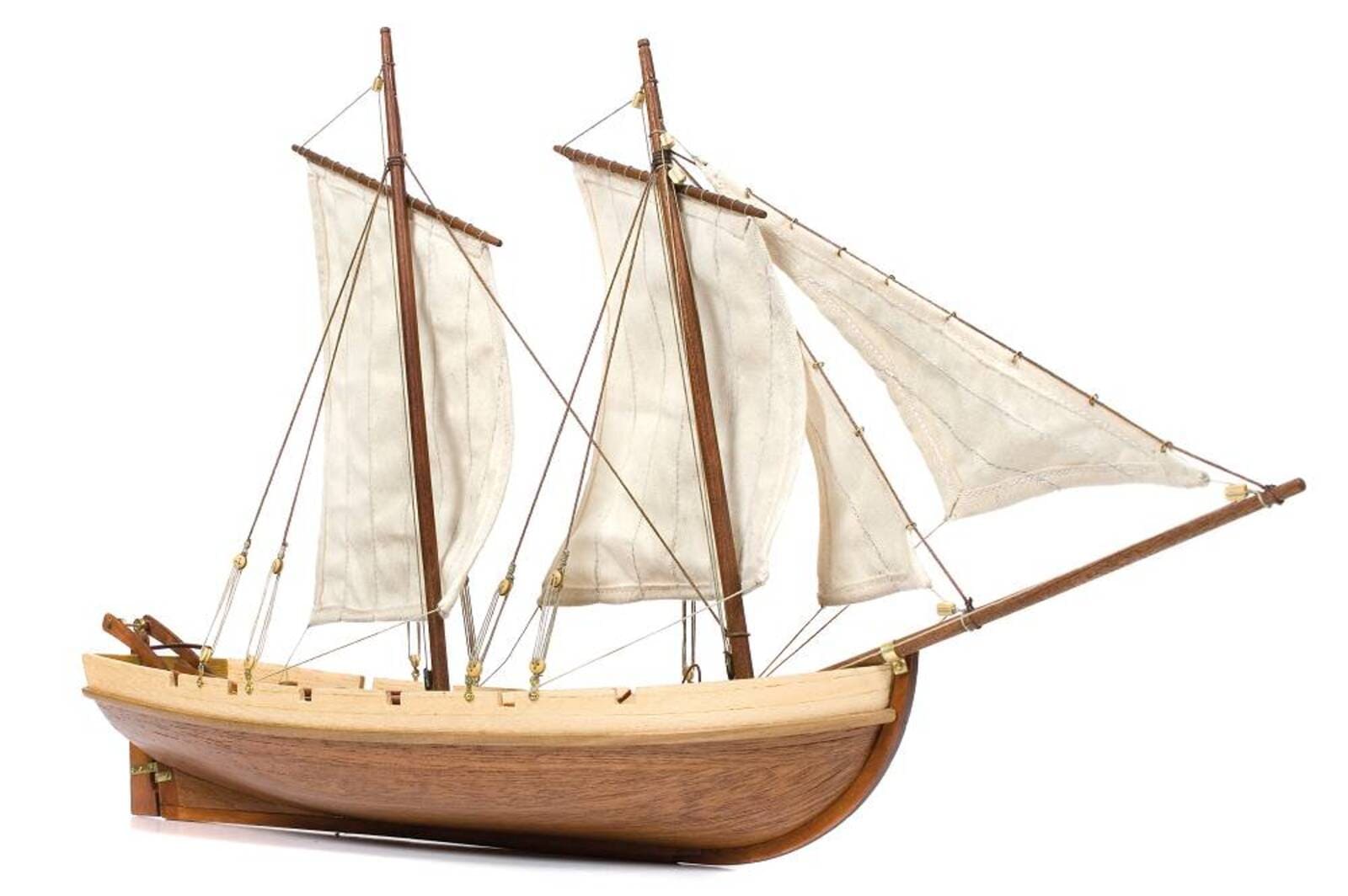 HMS Bounty Beiboot Standmodellbausatz 1_24 - Modellzubehoer