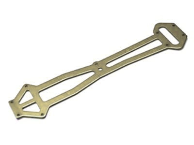 Amewi 04002TI Top Deck Aluminium gun metal eloxiert
