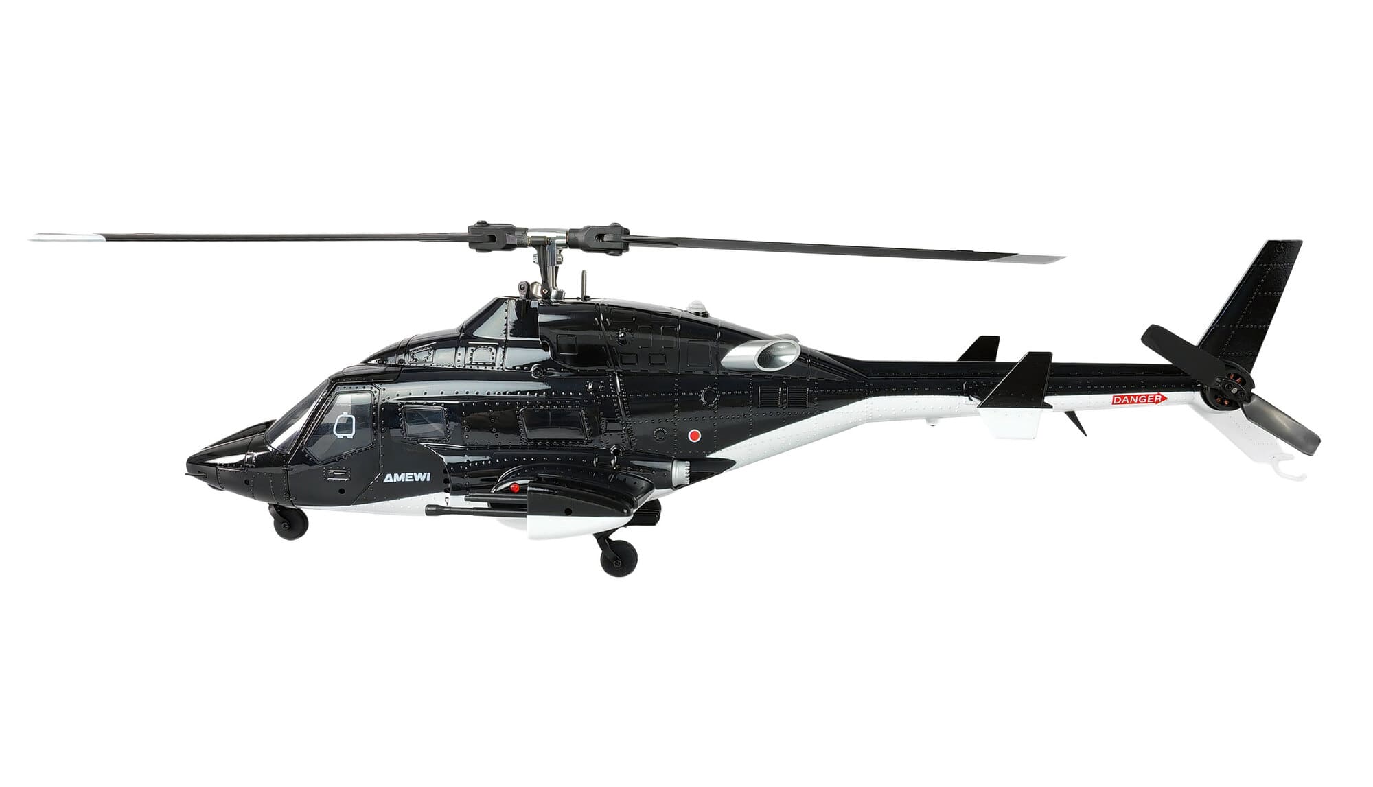 Amewi Bell 222 Airwolf Pro GPS Helikopter 8-Kanal RTF Brushless
