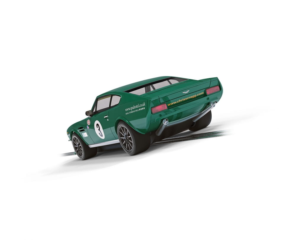 Scalextric Slotcar 1_32 Aston Martin V8 Scragg Racing HD Rennbahn Auto - RC-Zubehoer