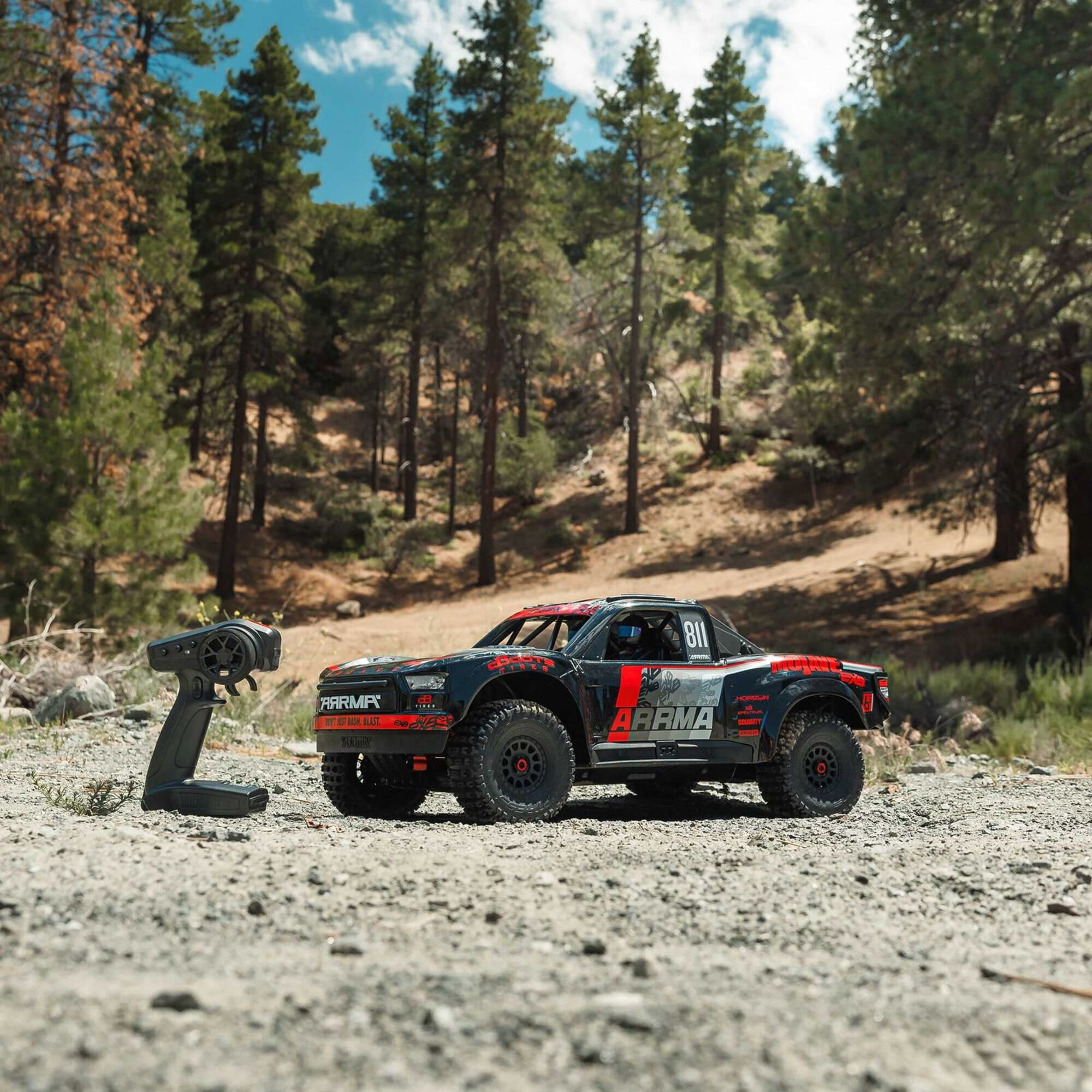 ARRMA MOJAVE 6S EXB 4X4 RTR 1_7 Brushless Desert Truck Black