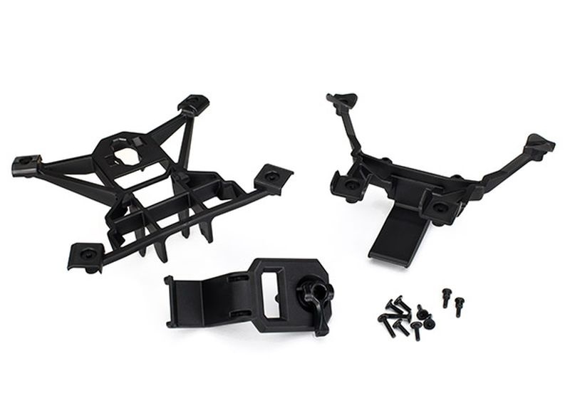 Traxxas Karosserie Halter_ vorn_hinten 3x15mm BCS _4_ 3x12mm - RC-Zubehoer