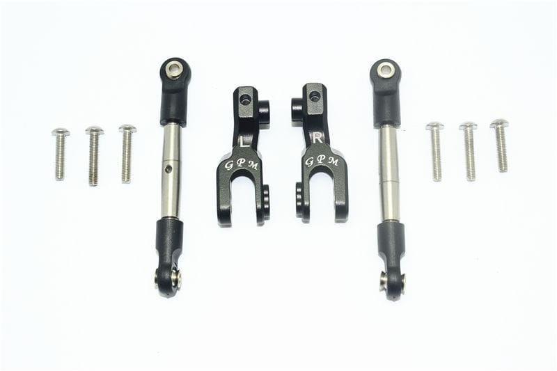GPM Alu Stabilisator Set vorn schwarz fuer Traxxas UDR - RC-Zubehoer