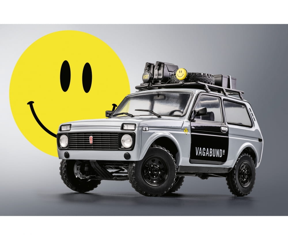 Solido 1:18 Lada Niva grau