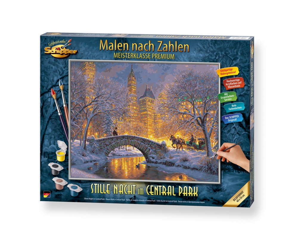 Schipper Malen nach Zahlen - Stille Nacht im Central Park