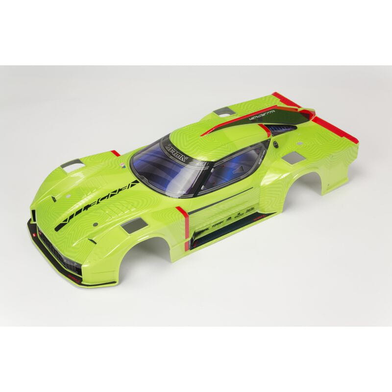 Arrma VENDETTA 4X4 BLX Karosserie Finished Body TBC gruen - RC-Zubehoer
