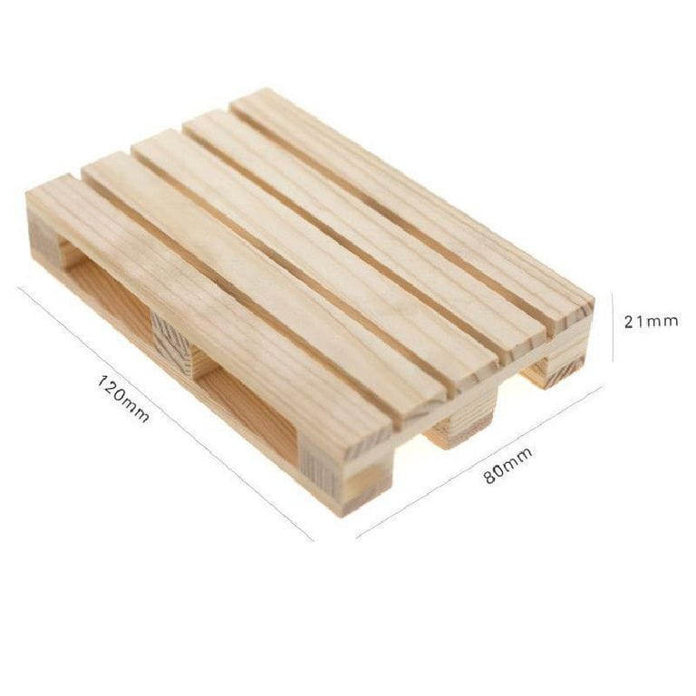 Thicon 1:10 Palette aus Holz 120x80x21mm