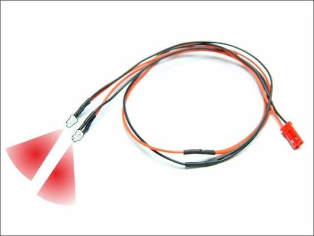 Pichler 2x LED Licht Kabel Farbe Rot