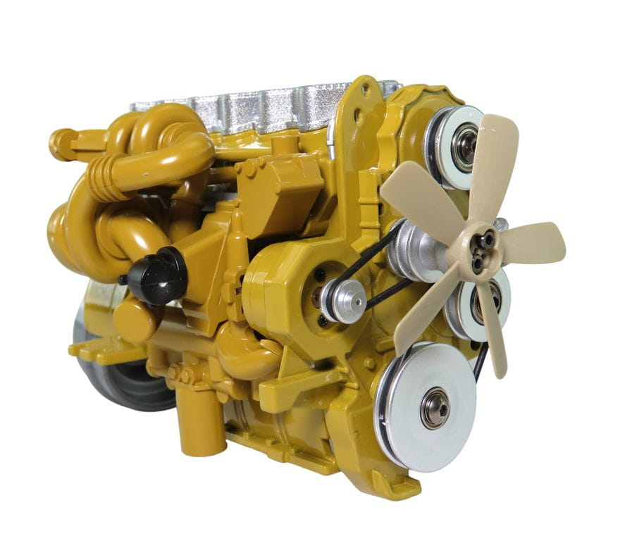 Thicon 1:12 6-Zylinder 7,2l Dieselmotor aus Metall