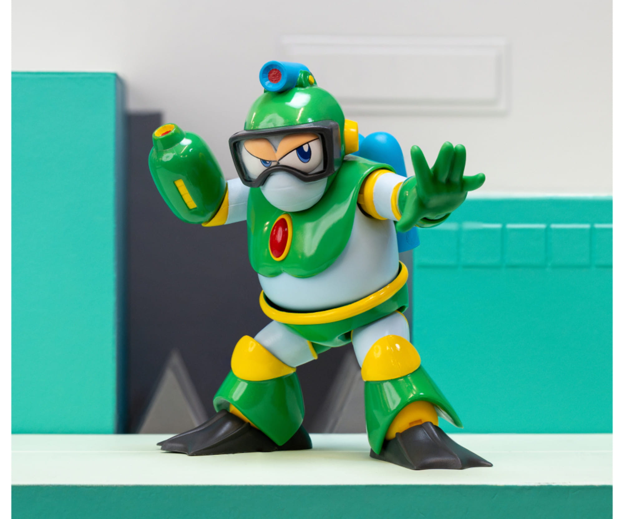Jada Mega Man Bubble Man 4.5_ Figuren - RC-Zubehoer