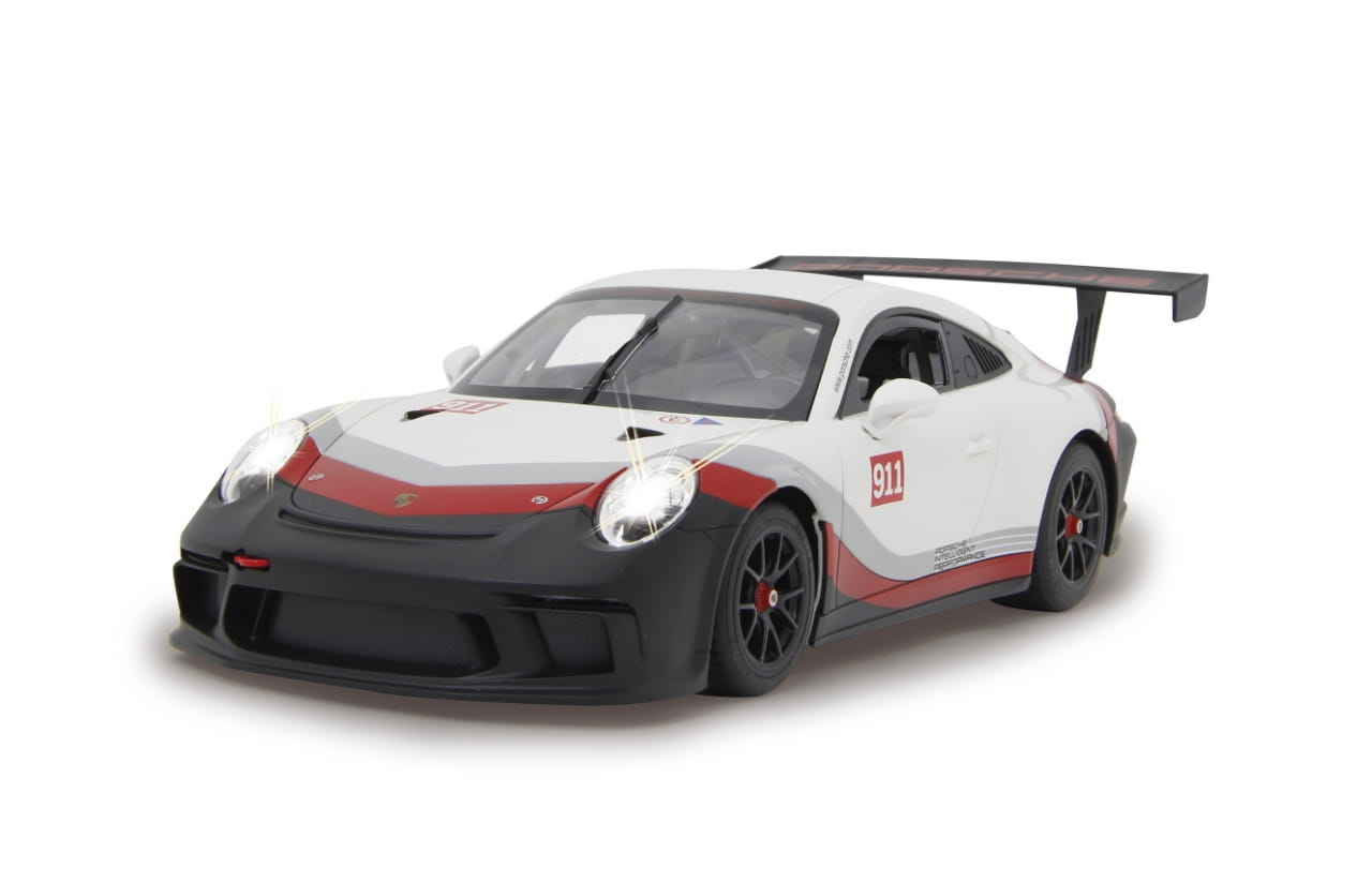 Jamara RC Auto Porsche 911 GT3 Cup 1:14 weiß 27MHz