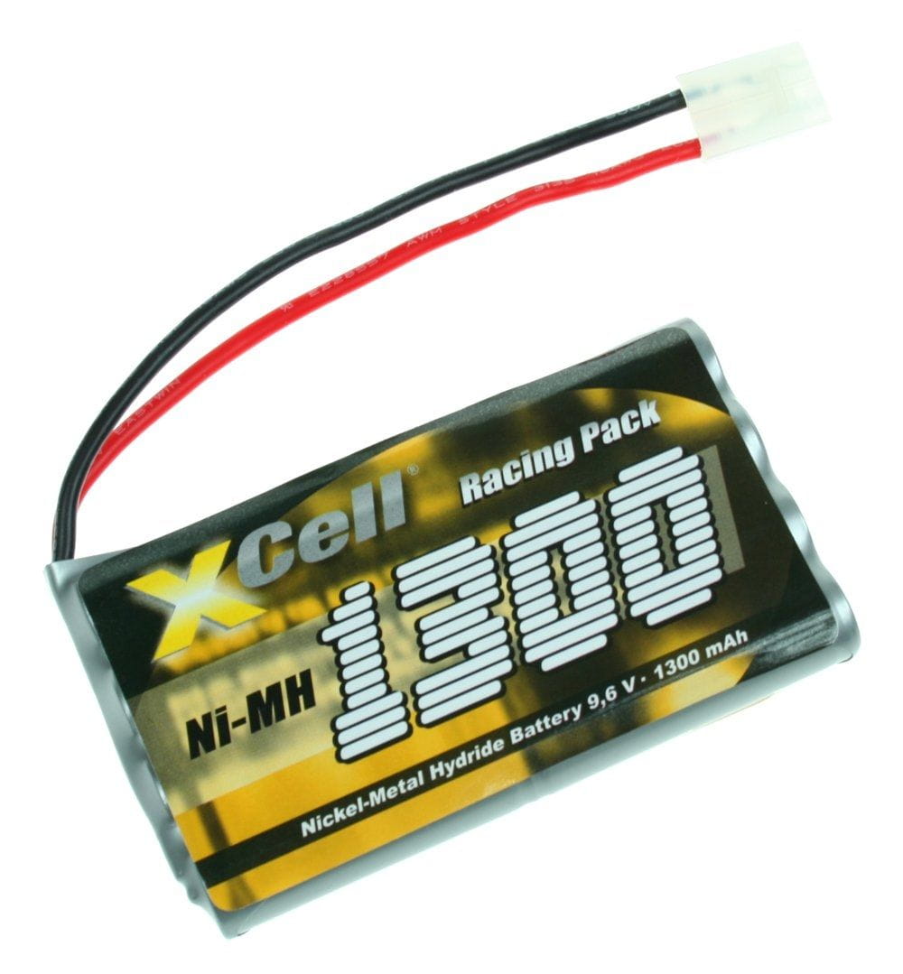X-Cell 9,6V 1300 Ni-MH Akku Pack mit Tamiya Stecker X-Cell 9,6V 1300 Ni-MH Akku Pack mit Tamiya Stecker