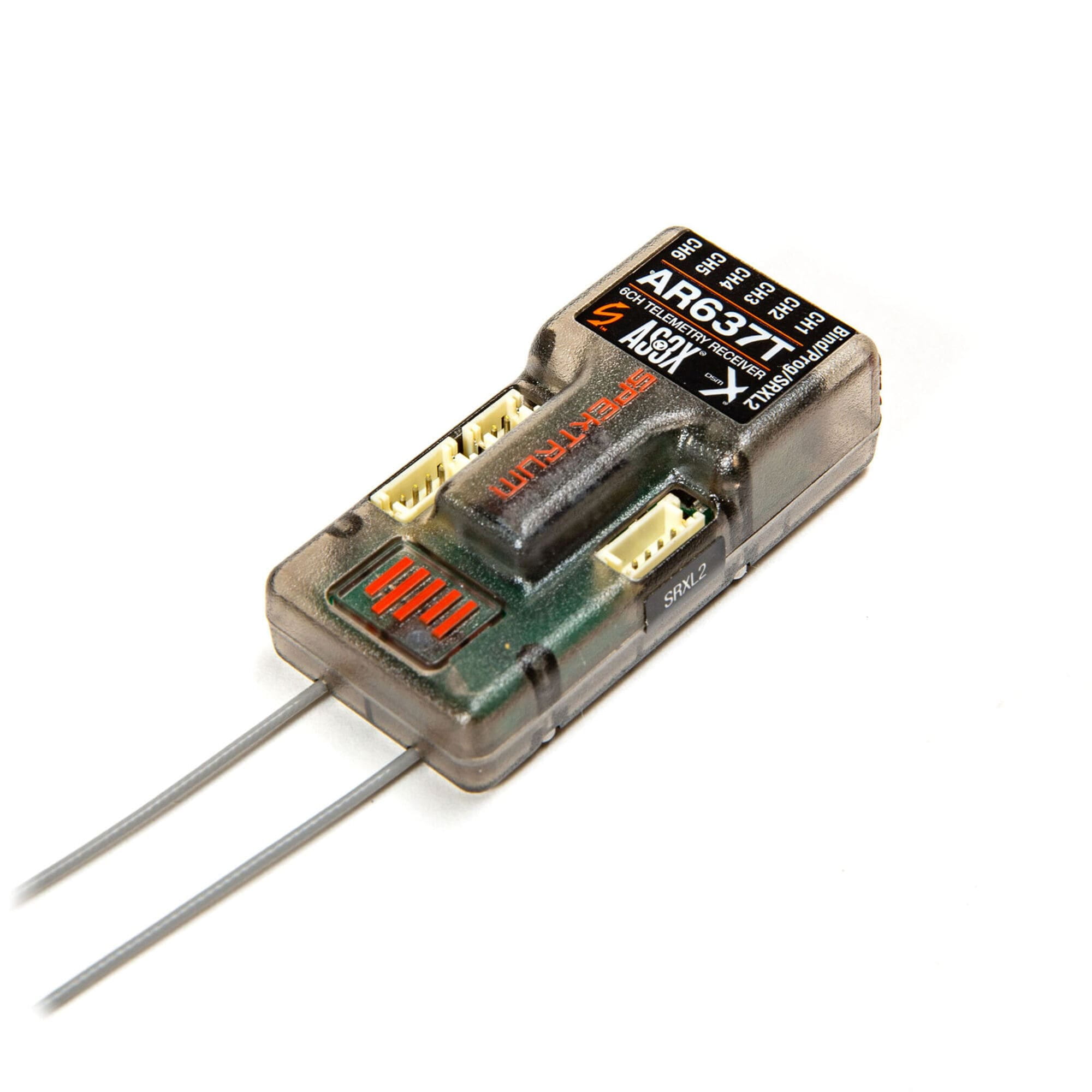 Spektrum AR637T 6 Kanal SAFE und AS3X Telemetrie Empfänger