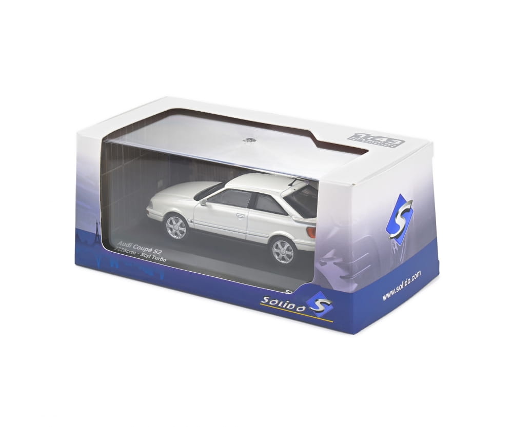 Solido 1:43 Audi S2 Coupe weiß Modellauto