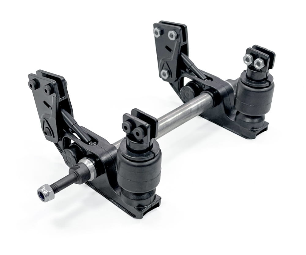 Carson 1_14 Aufliegerachse mit Hoeherlegung 8mm - RC-Zubehoer