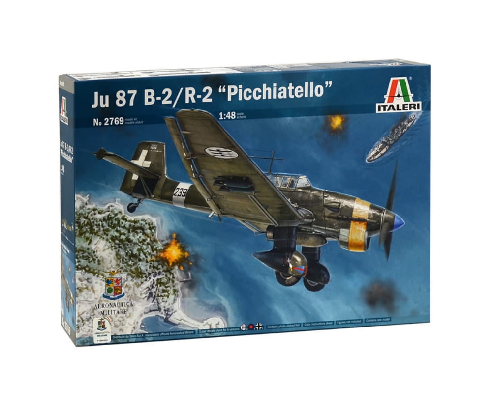 Italeri 1:48 Ju 87 B-2/R-2 Stuka "Picchiatello"