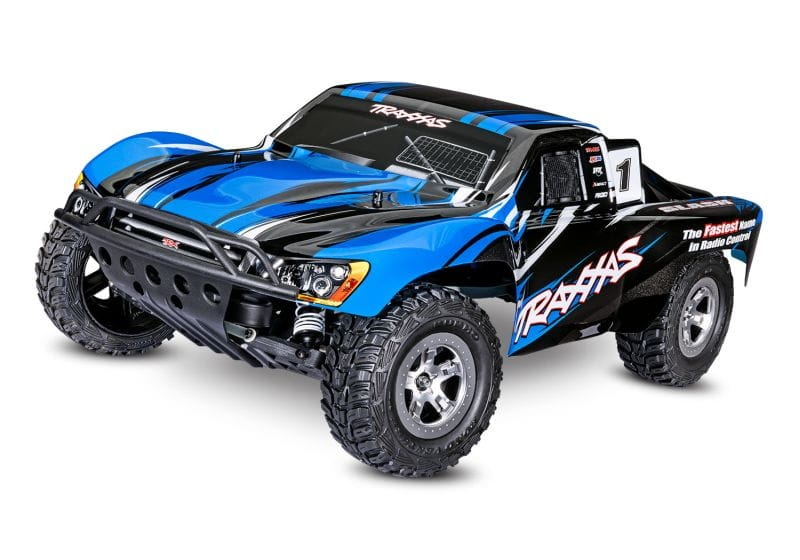 Traxxas RC Slash blau-R 1:10 2WD Short Course Racing Truck RTR