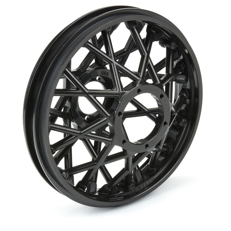 Proline 1_4 Bullyspoke V2 Bead Rear Wheel Black_ Promoto-MX - RC-Zubehoer