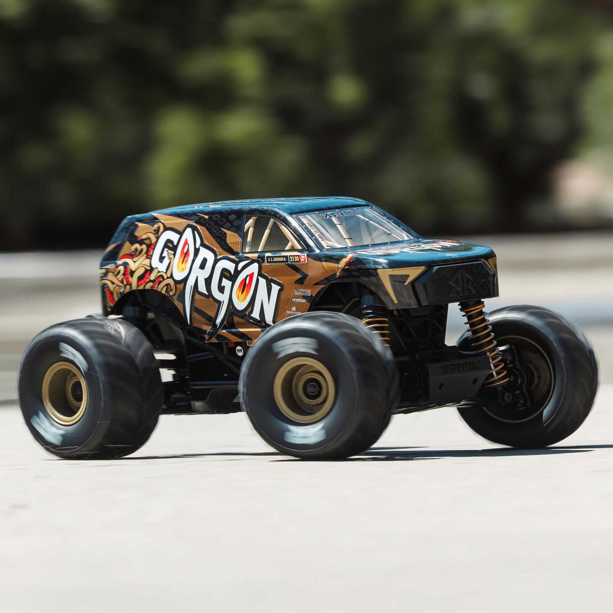Arrma GORGON GROM 1_16 4X4 RTR Monster Truck Bronze