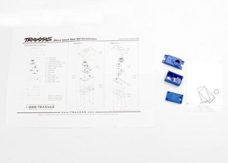 Traxxas Servogehäuse+Dichtung für 2065