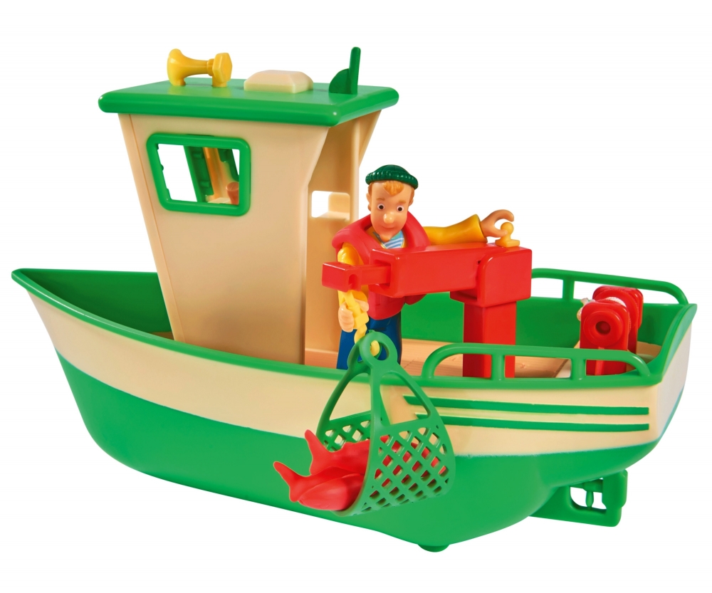 Simba Toys Sam Charlies Fischerboot mit Figur