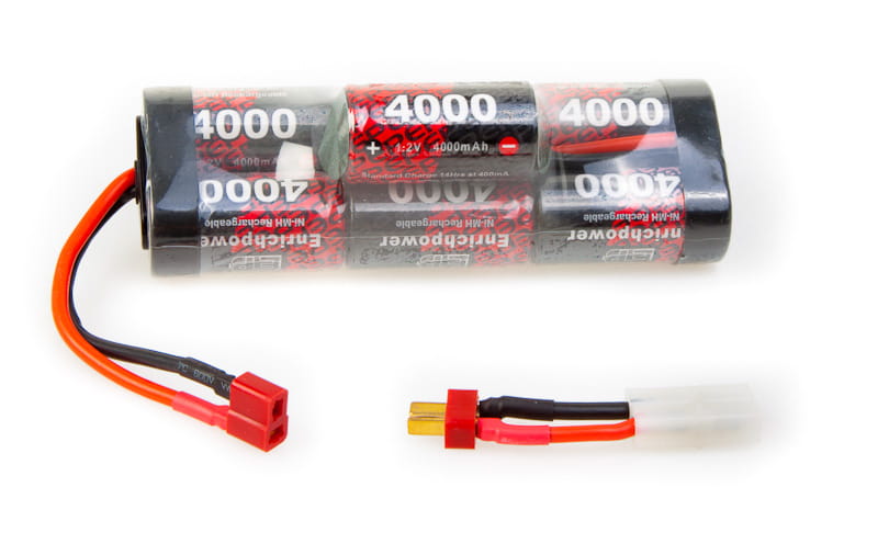 Robitronic NiMH 8_4V_ 4000mAh_ Hump Pack_ T-Stecker - Tamiya - RC-Zubehoer