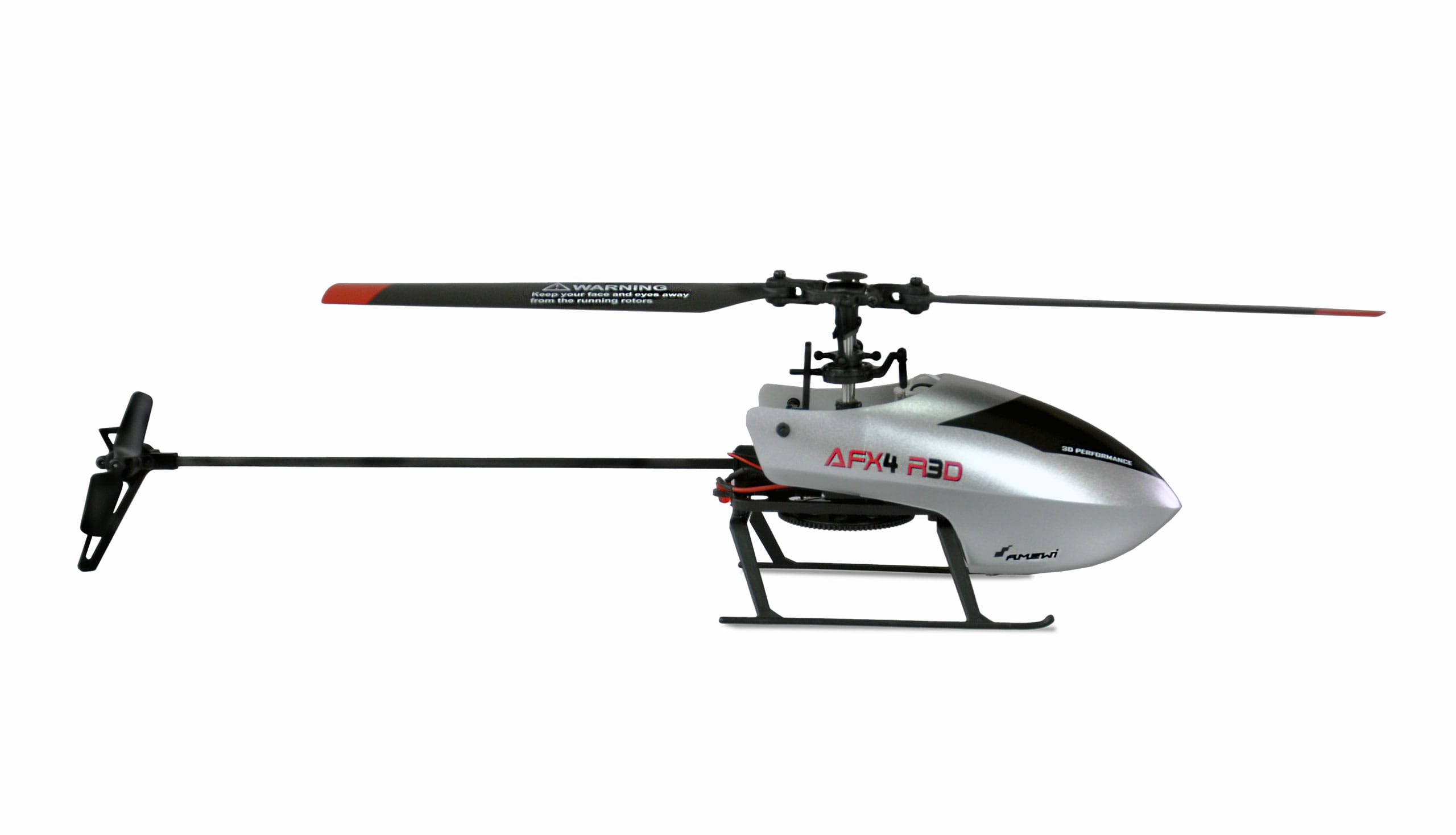 AFX4 R3D Helikopter mit Gyro und 3D Flugmodus AFX4 R3D Helikopter mit 3D-Modus und Gyro