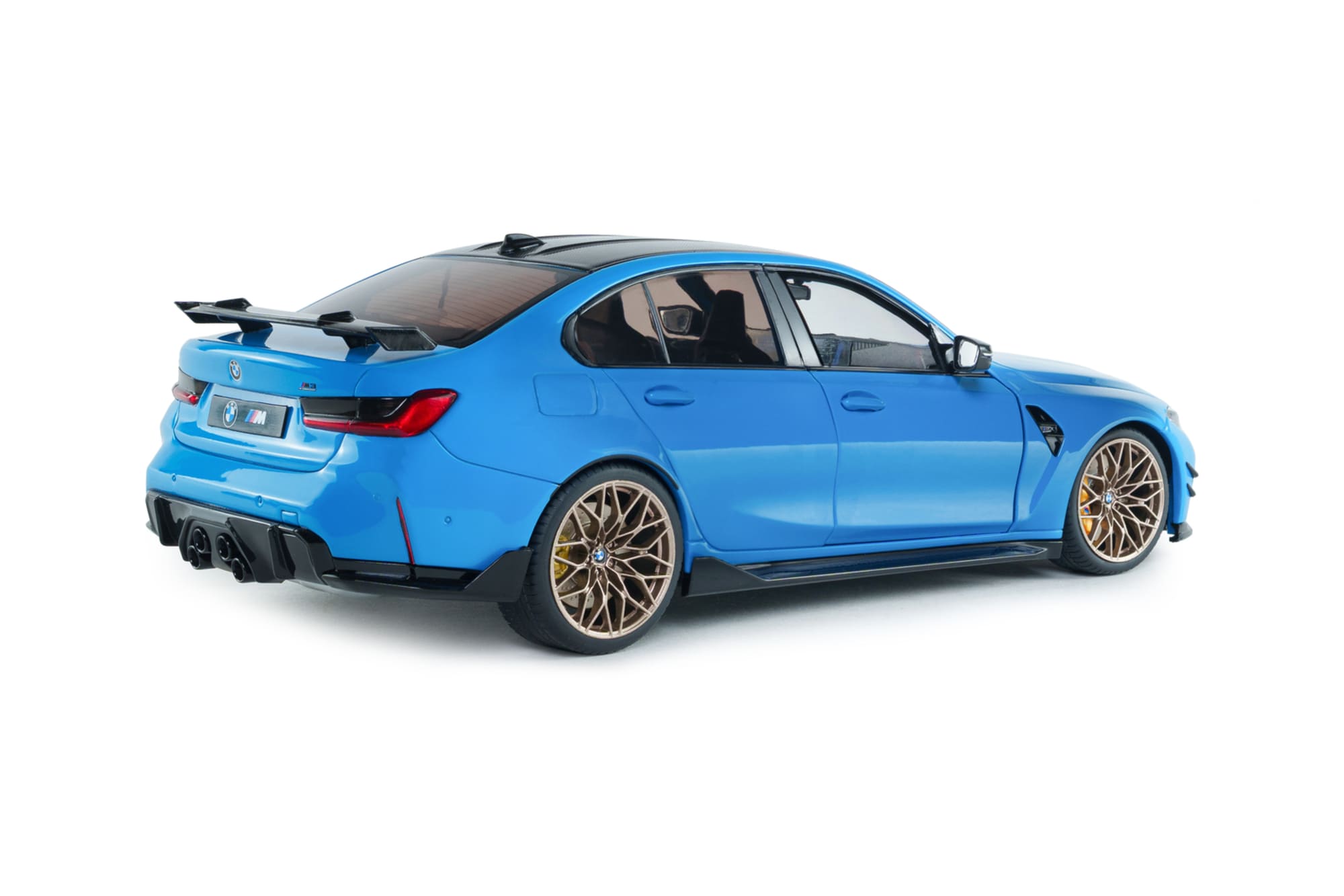 Solido BMW M3 G80 blau Standmodellauto 1_18