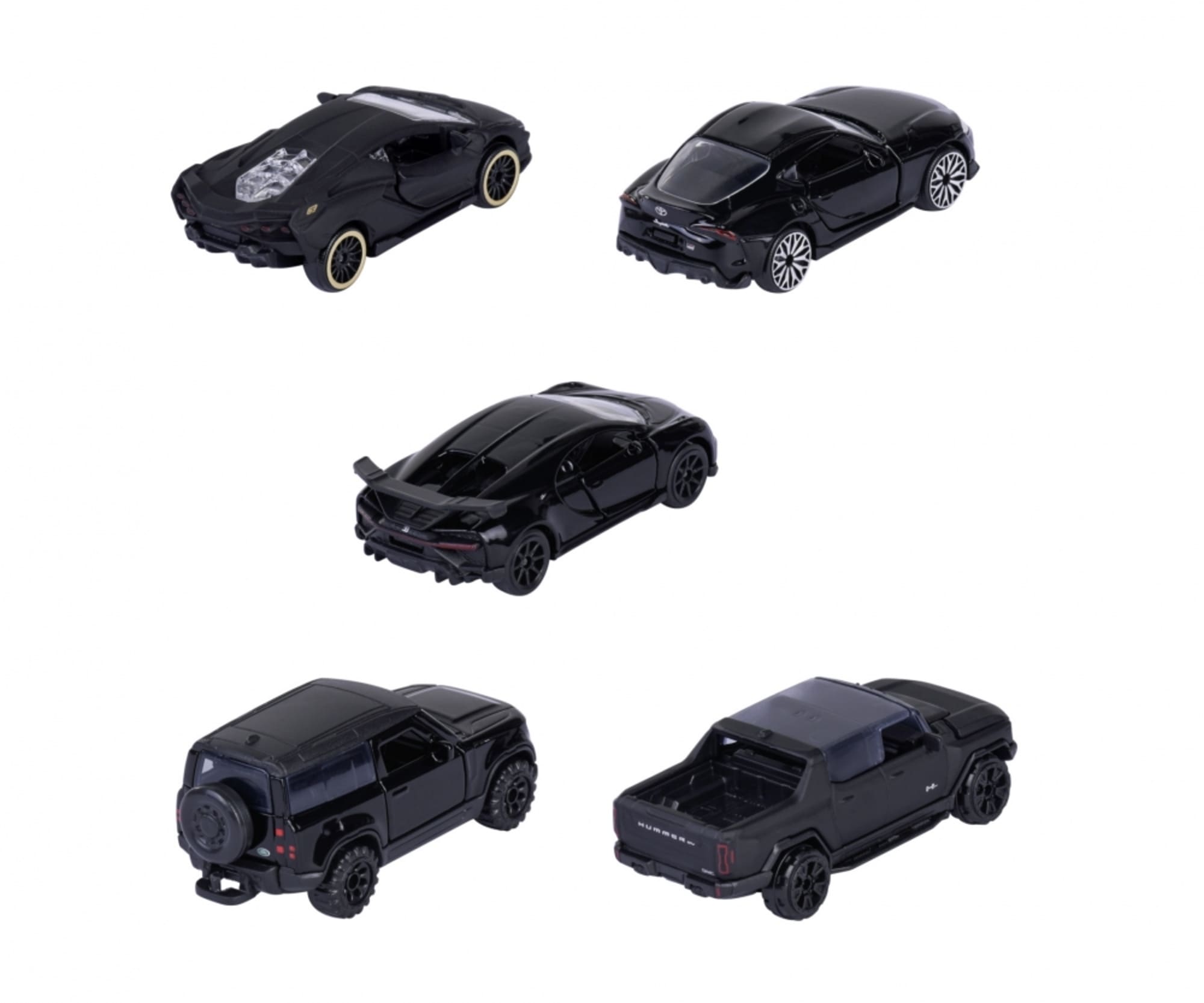 Majorette Black Edition 5 Pieces Giftpack