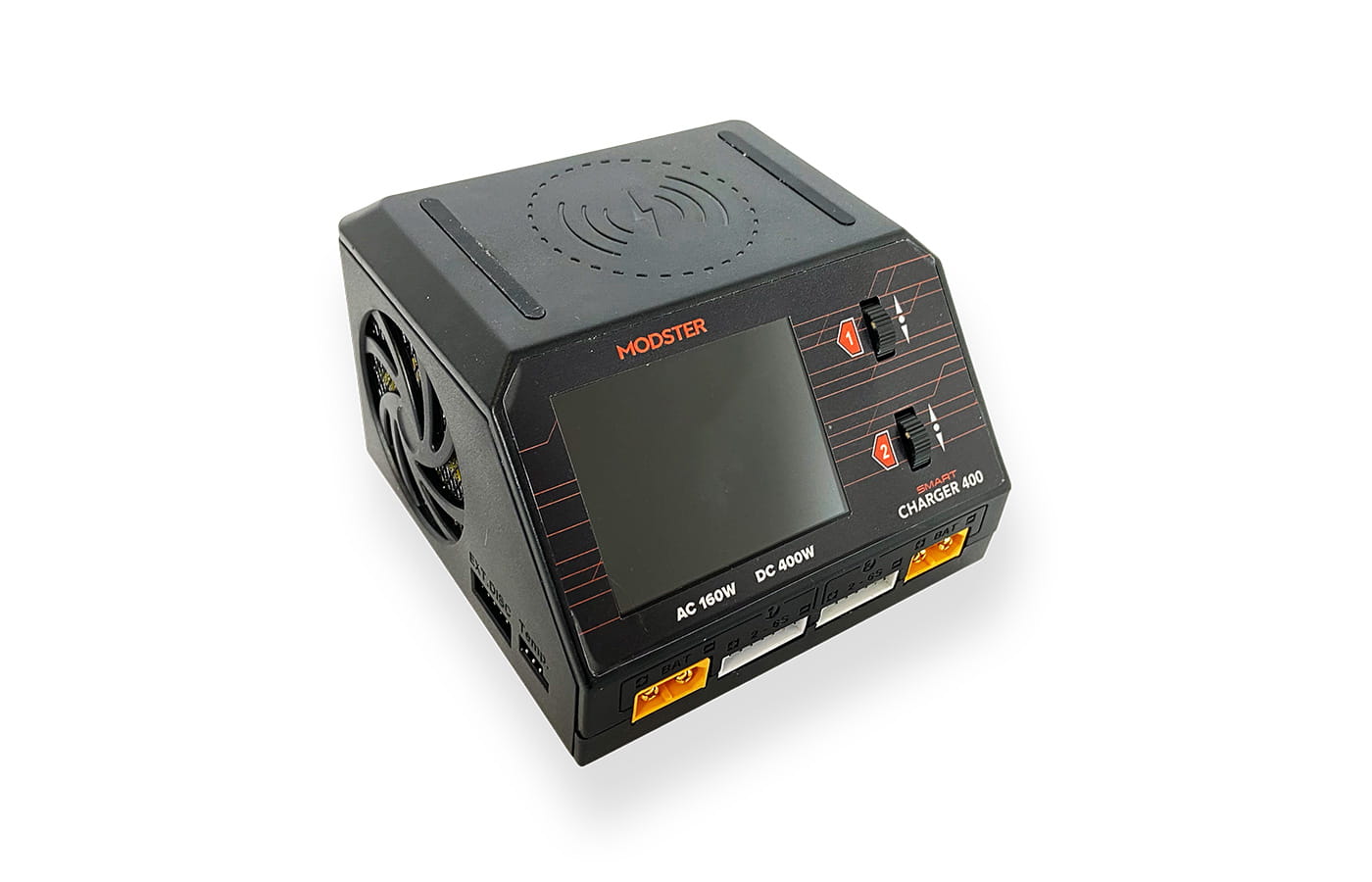 Modster ladegeraet-ac-dc-smart-duo-charger-400w-10a-2x6s-mit-netzteil