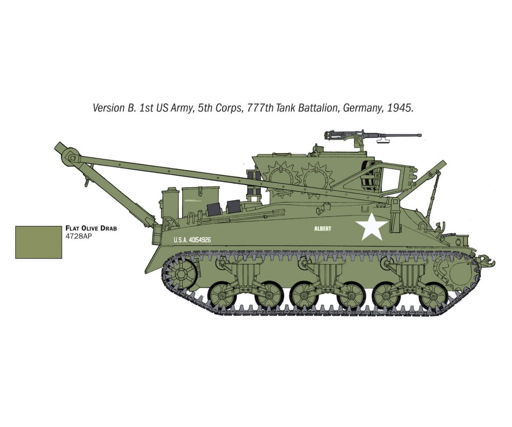 Italeri 1:35 M32 Recovery Vehicle