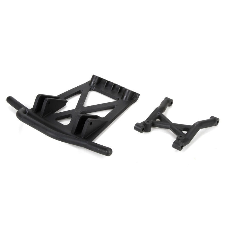 Losi Rear Bumper Brace_ Bumper_Skid Plate_ MTXL - RC-Zubehoer