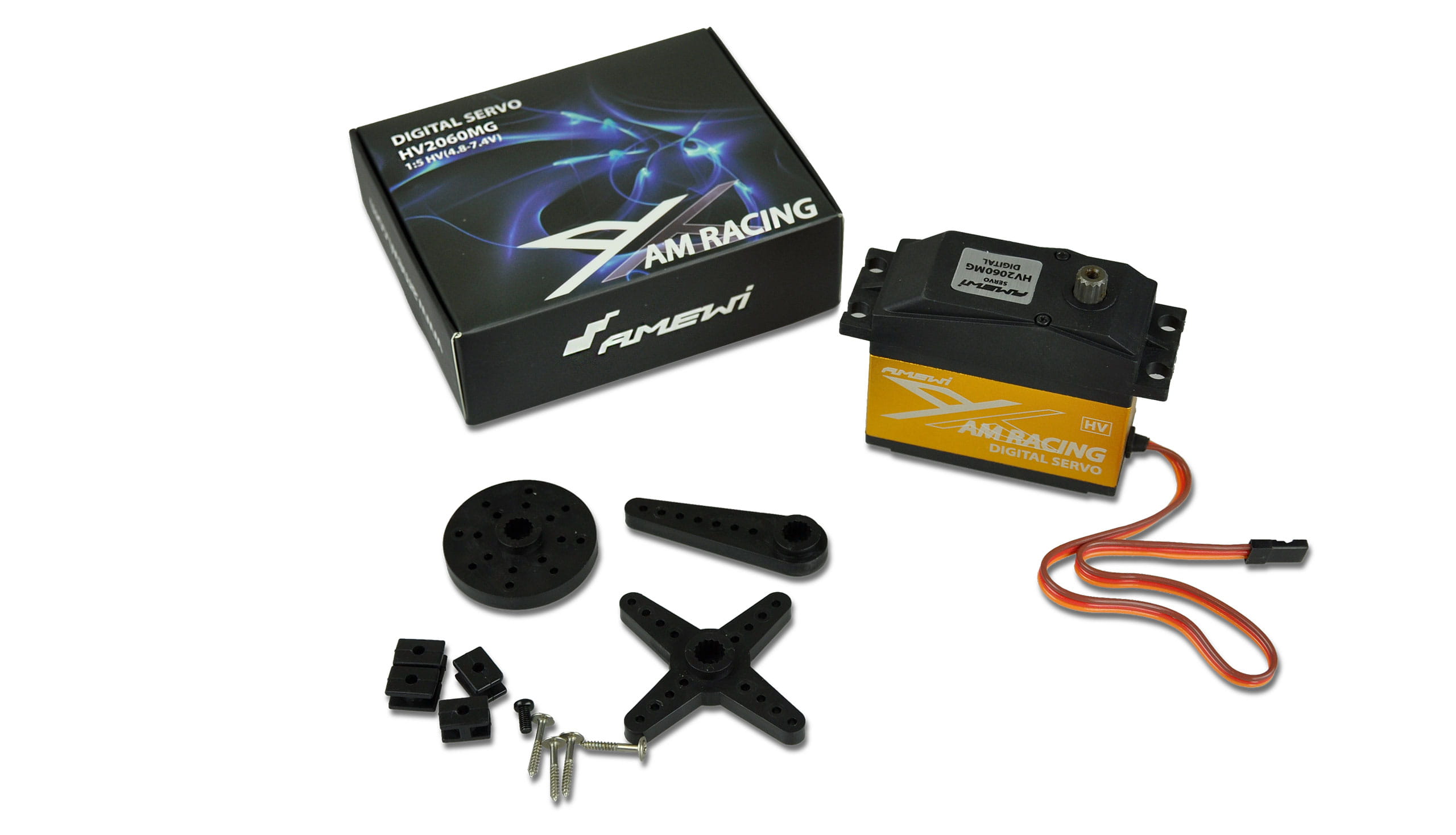 Amewi Digital Servo HV2060MG 62kg 1:5 HV 4,8-7,4V AMX Racing