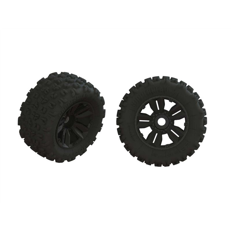 Arrma Reifen Set Dboots 'Copperhead2 SB MT' Tire Set Glued _1 Pair_ - RC-Zubehoer