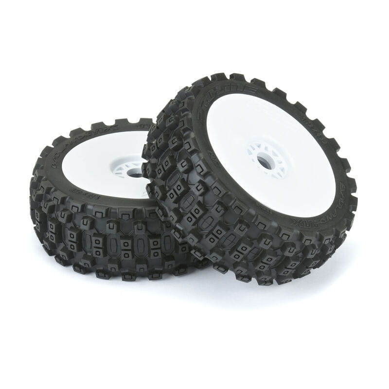 Proline Badlands MX M2 1:8 Buggy Reifen MTD Weiss F/R
