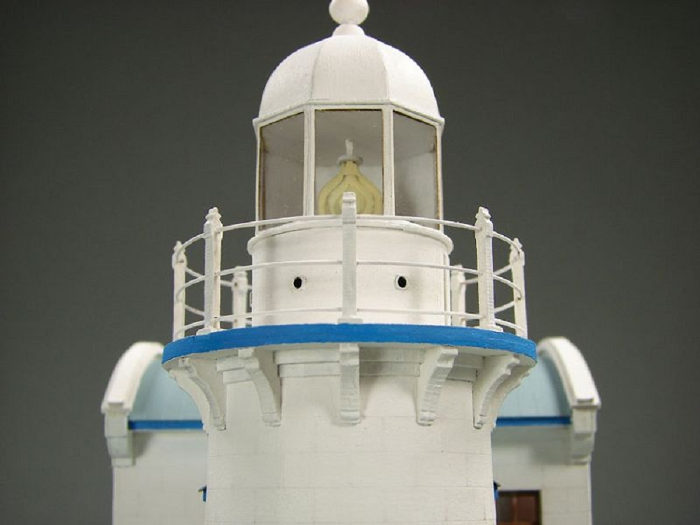 Shipyard Leuchtturm Crowdy Head Lighthouse Australien 1878 Laser 1:72 Kartonbausatz