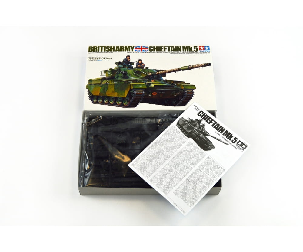Tamiya Britischer Kampf Panzer Chieftain Mk.5 1:35 Plastik Modellbau Militär Bausatz