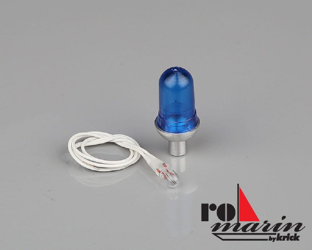 Romarin Blaulicht mit Miniaturglühlampe 6 V Romarin Blaulicht mit Miniaturgluehlampe 6 V - RC-Zubehoer