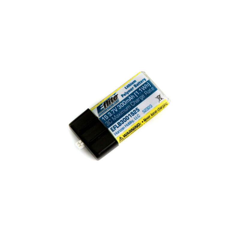 E-flite 300mAh 1S 3,7V 25C LiPo Akku