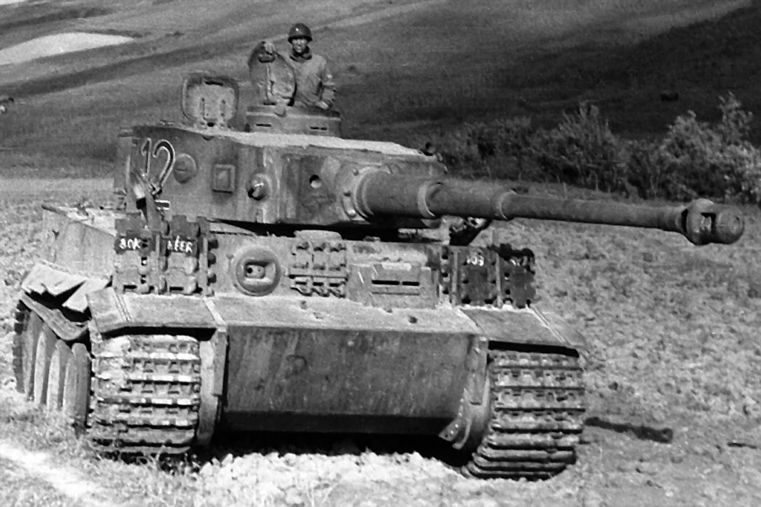 Tiger 1 Panzer in Tunis 1943