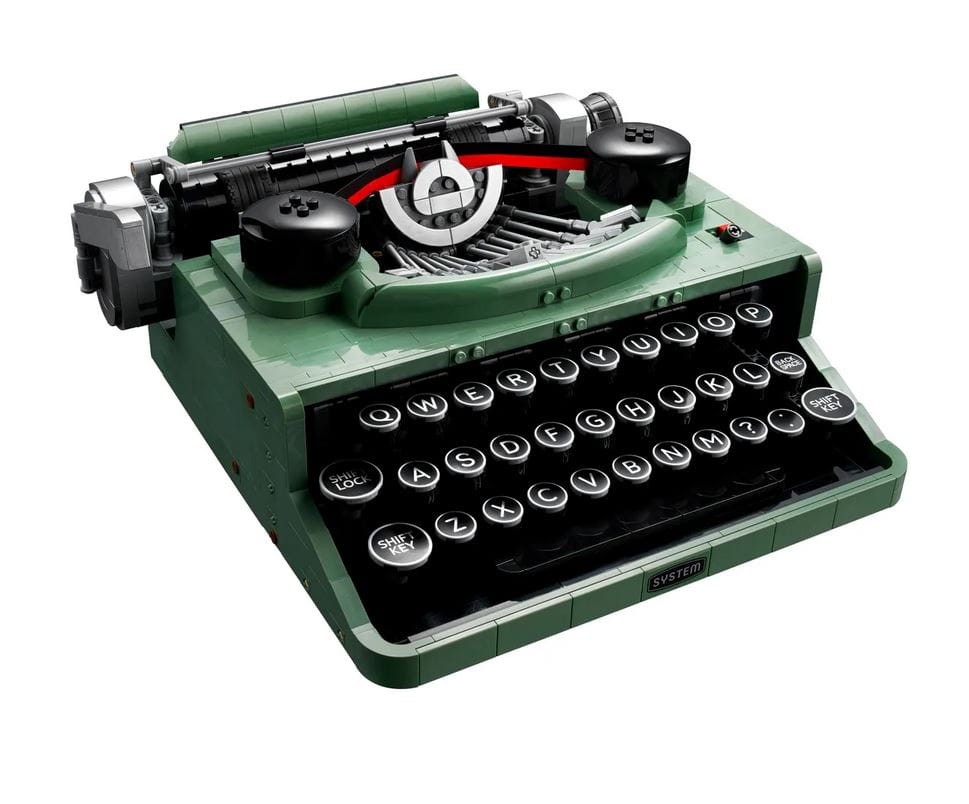 LEGO IDEAS Schreibmaschine Typewriter Seltene Sets
