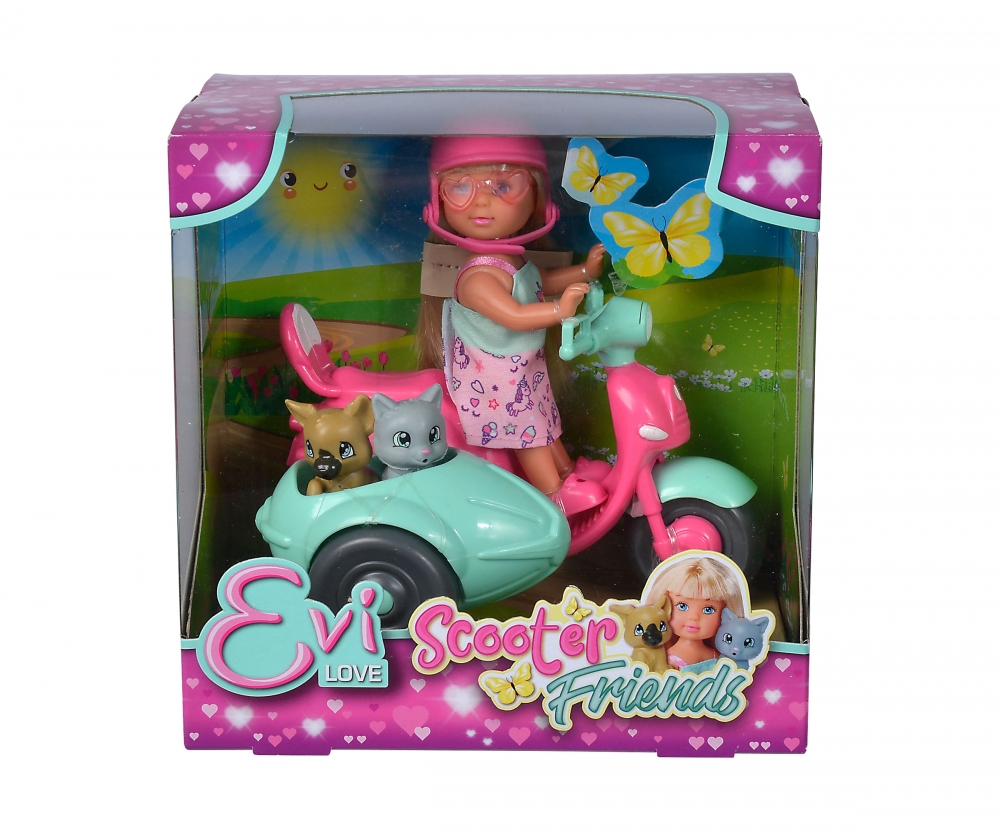 Simba Toys Evi Love Scooter Friends