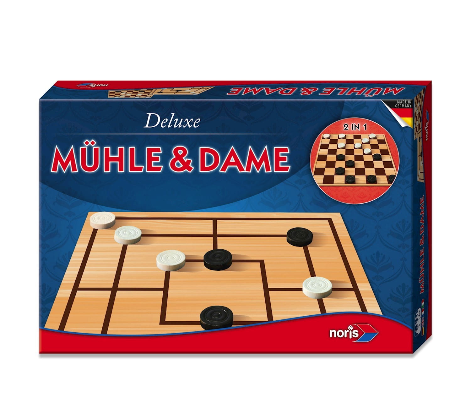 Noris Deluxe - Mühle & Dame