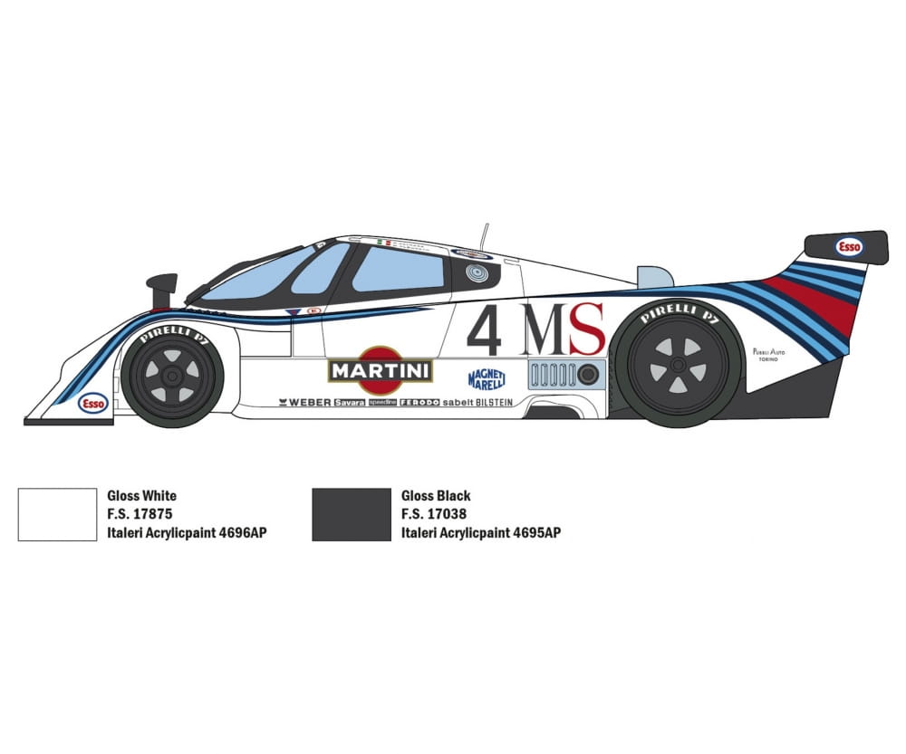 Italeri 1:24 Lancia LC2