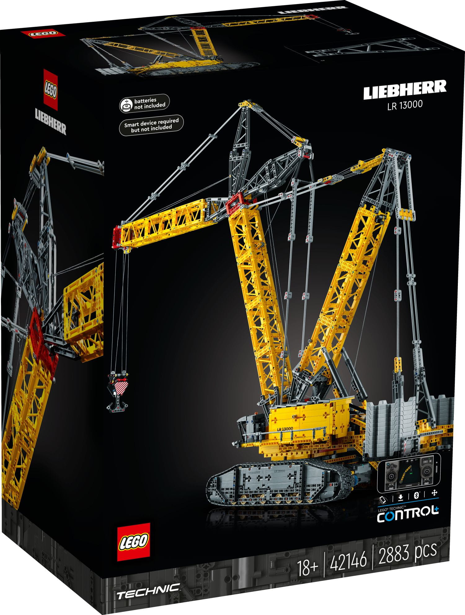 LEGO Technic Liebherr LR 13000 Raupenkran Control + App