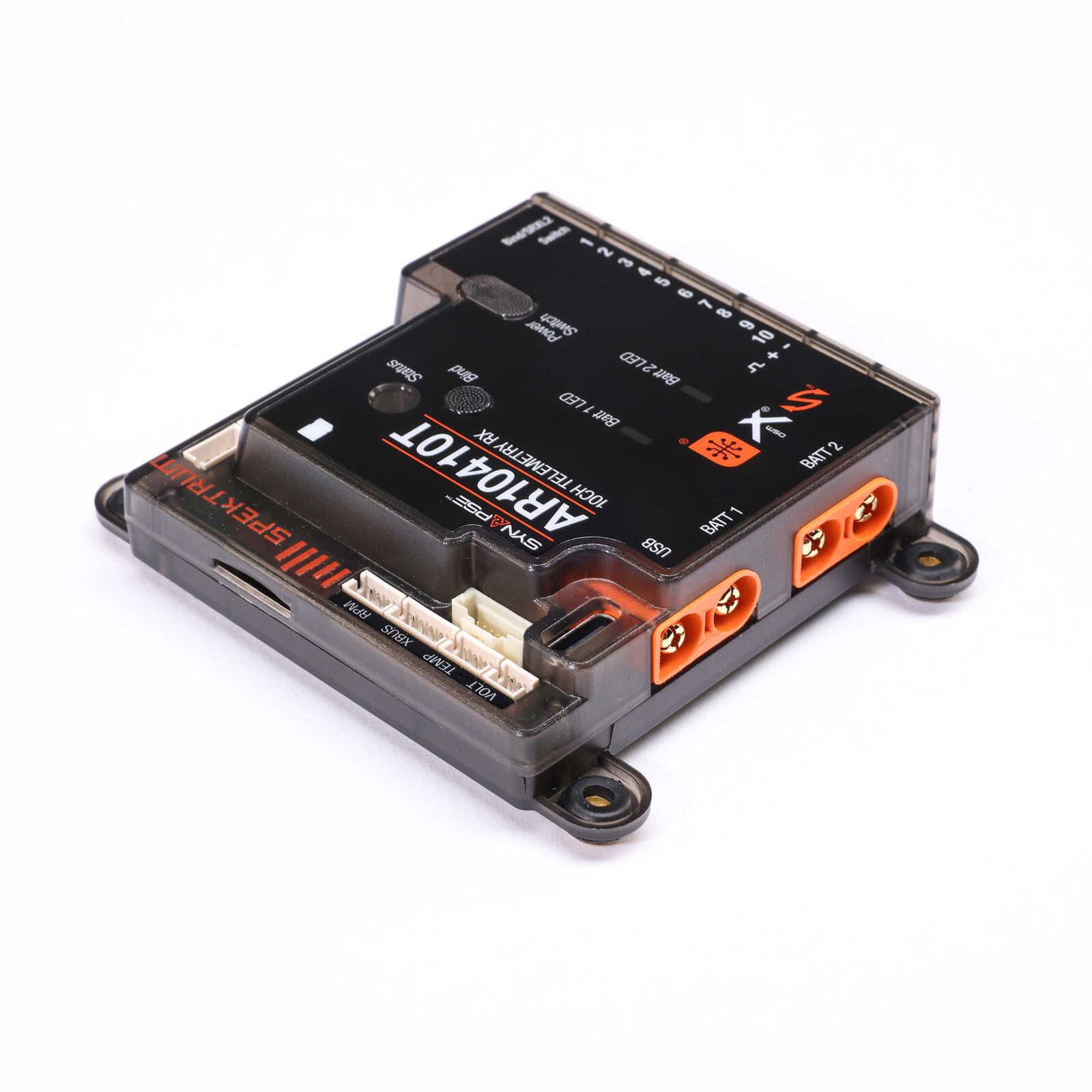 Spektrum AR10410T 10-Kanal PowerSafe Telemetrie Empfaenger DSMX