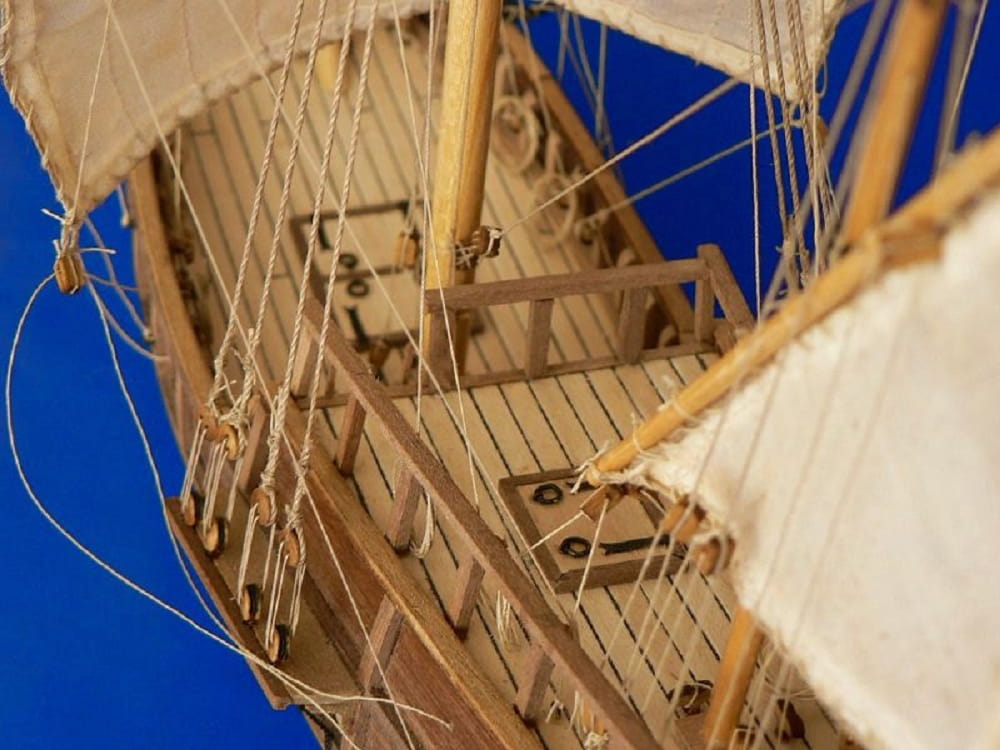 Krick Dusek Segel Schiff Pinta 1:72 Holz Baukasten